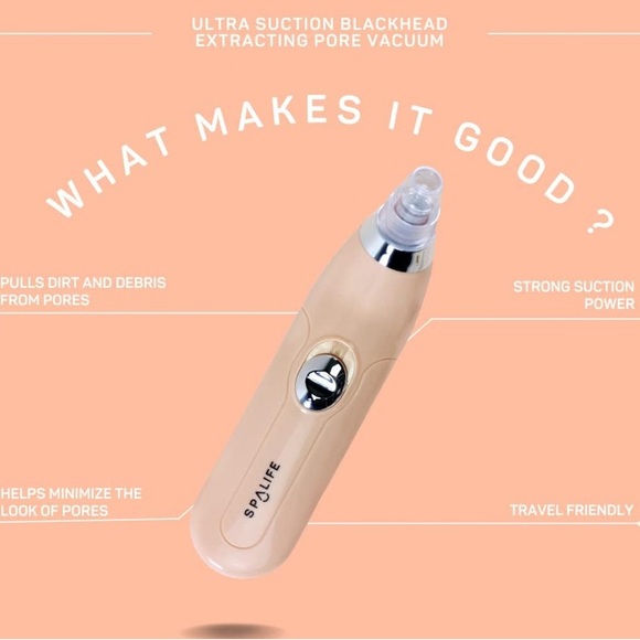 Spa Life Blackhead Extracting Pore Vacuum - designed with Ultra Suction - Picture 8 of 8